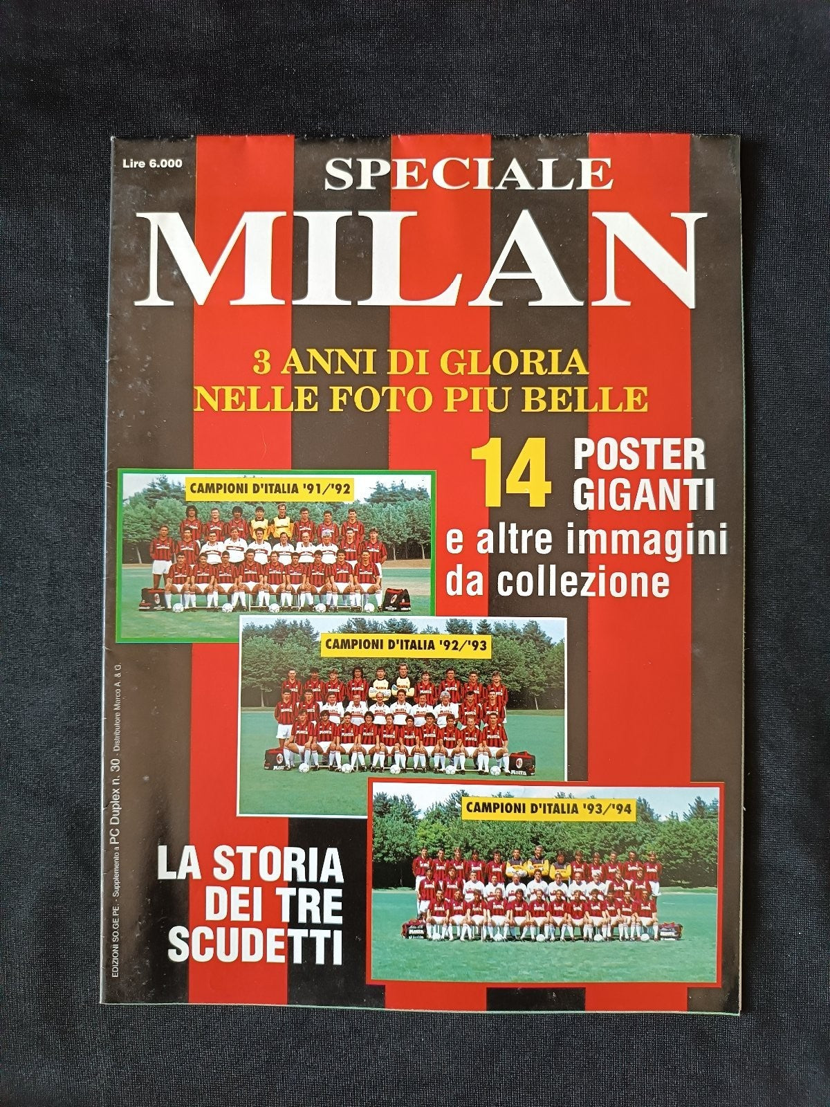 poster SPECIALE MILAN 1 poster (100x70 cm)