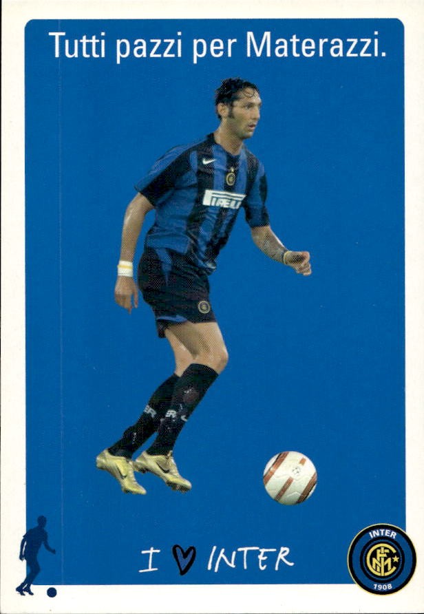Cartolina calciatore Inter Giulio Nuciari con autografo stampato