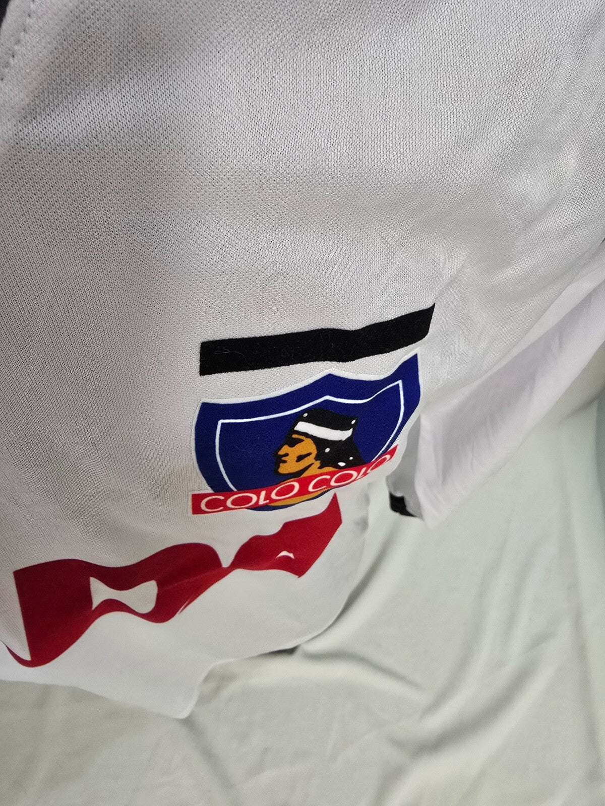 maglia Adidas Club Social y Deportivo Colo-Colo nr 7 KAMAZ tg L Match Worn