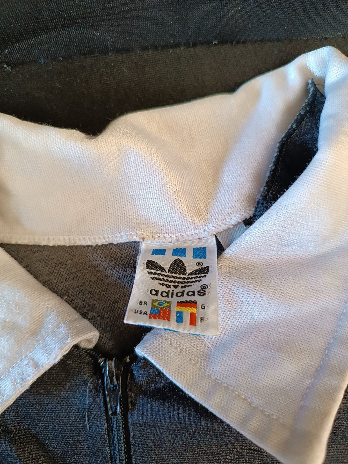 Maglia Arbitro Vintage Adidas logo Confederação Brasileira de Futebol CBF Brasil