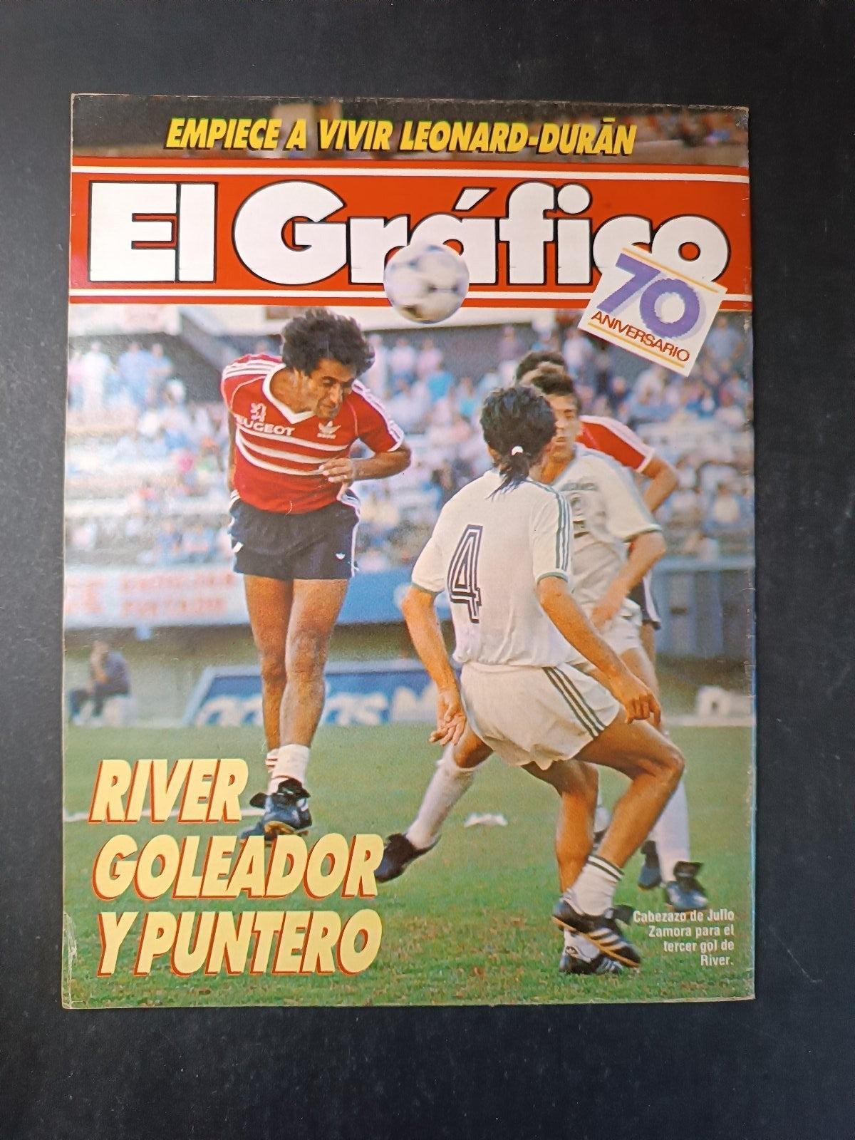 Rivista EL GRAFICO numero 3661 anno 1989 - Boca (con poster)