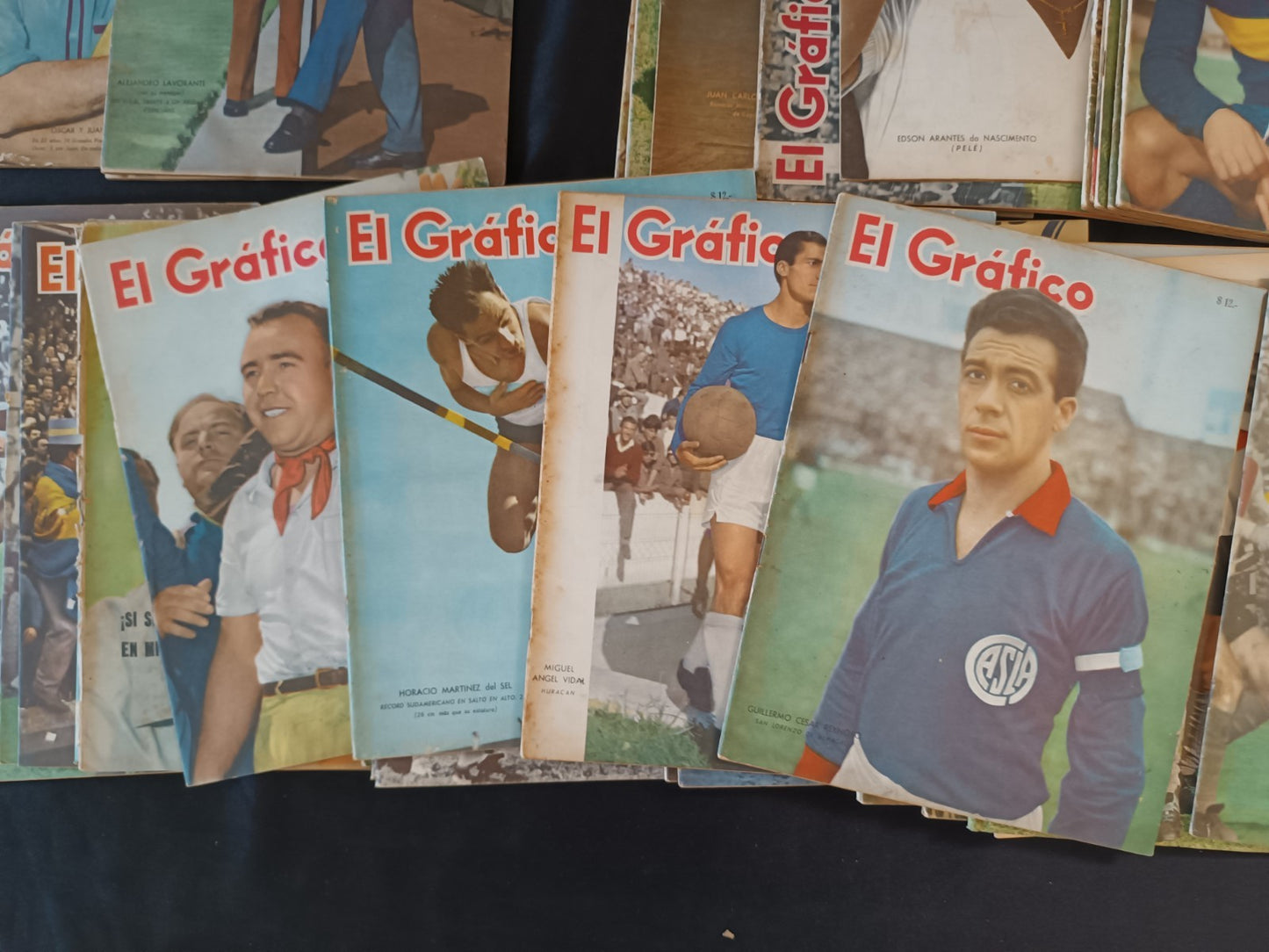 52 riviste annata 1962 Pele, Vidal, Reynoso