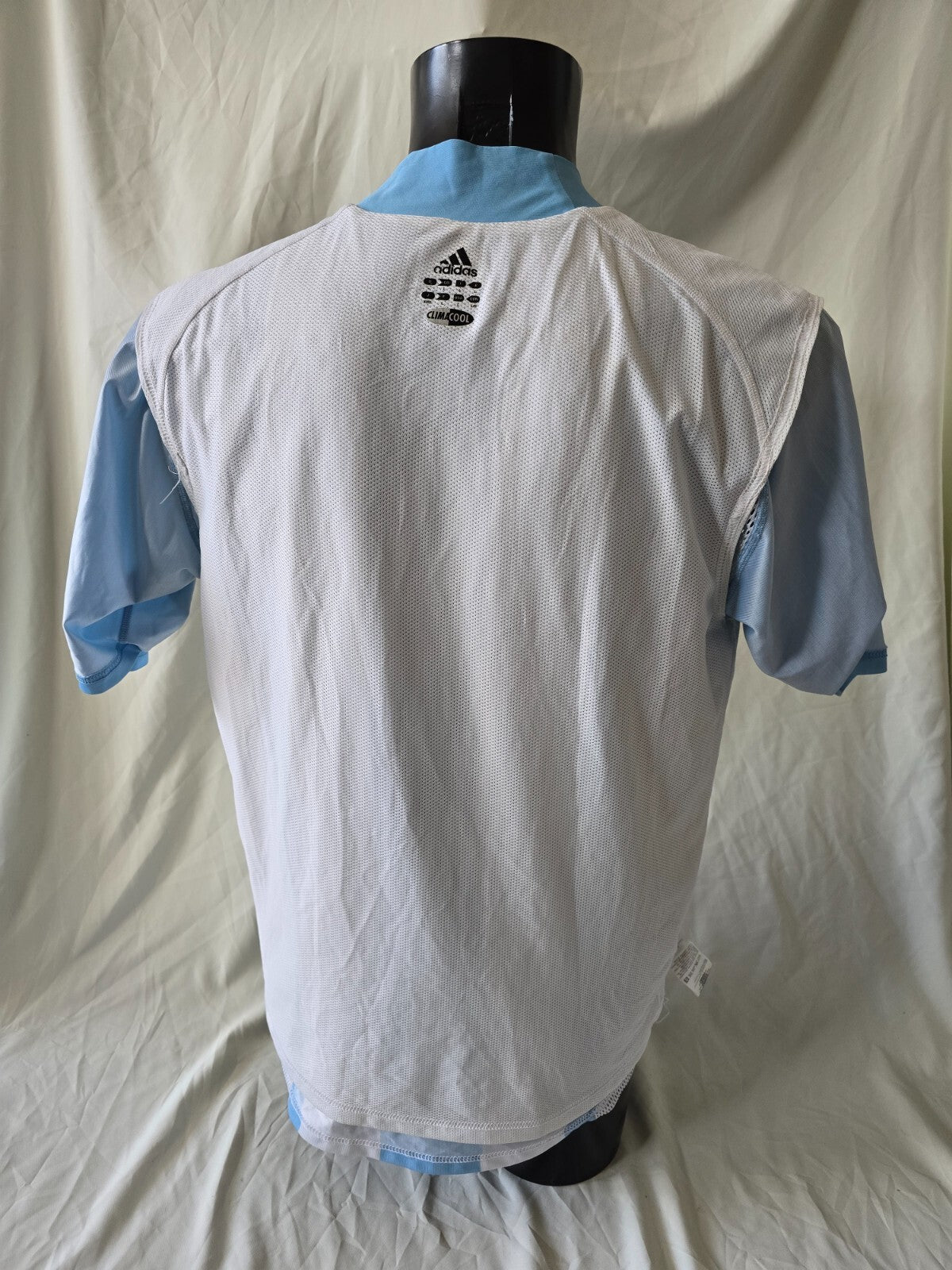 Maglia calcio ufficiale Argentina Luis Biglia 5 Adidas Climacool tg L