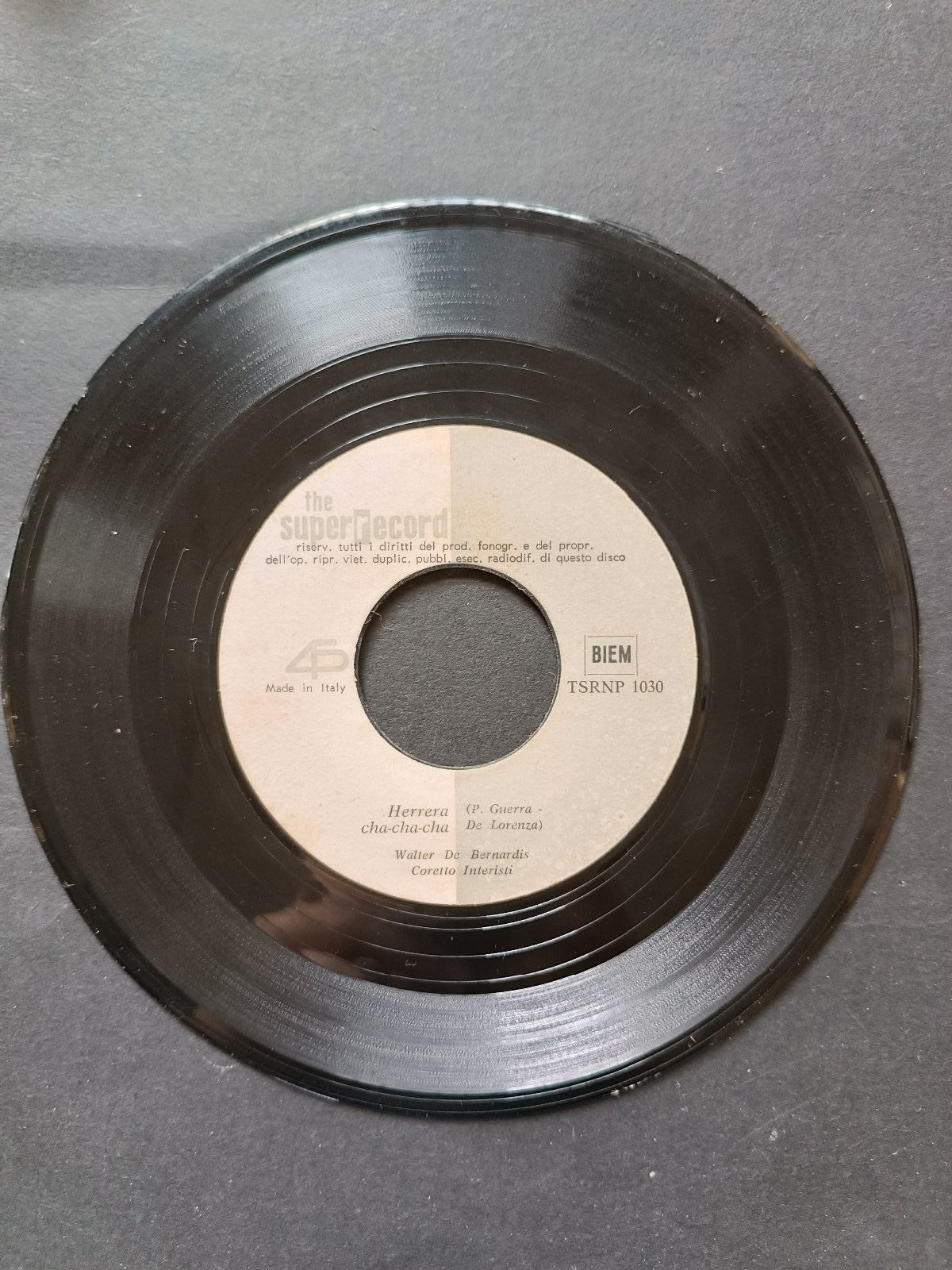 Vinile 45 giri POLLY WOLLY DOODLE