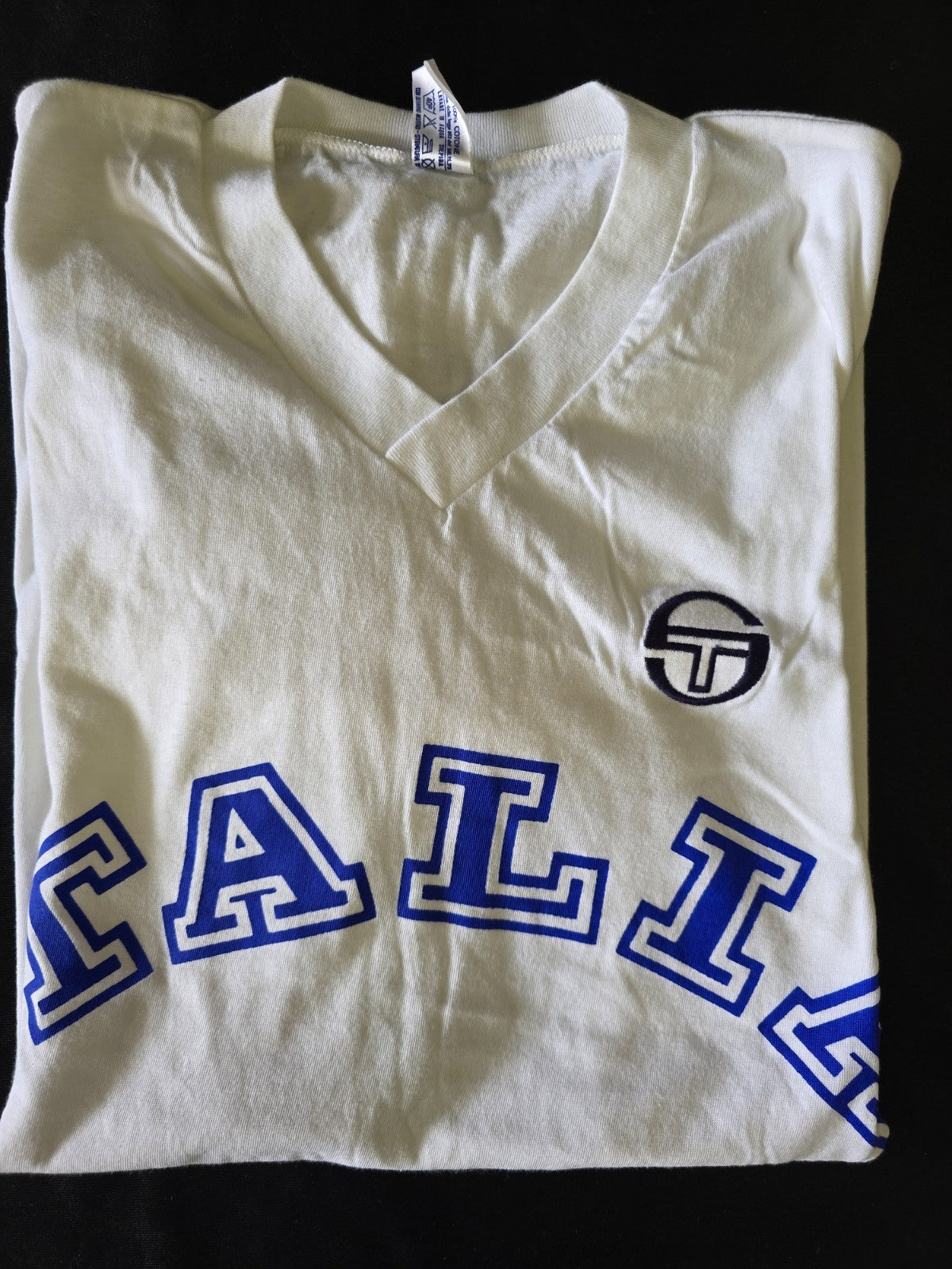 TShirt Sergio Tacchini allenamento della NAZIONALE ITALIA originale anni 70/80