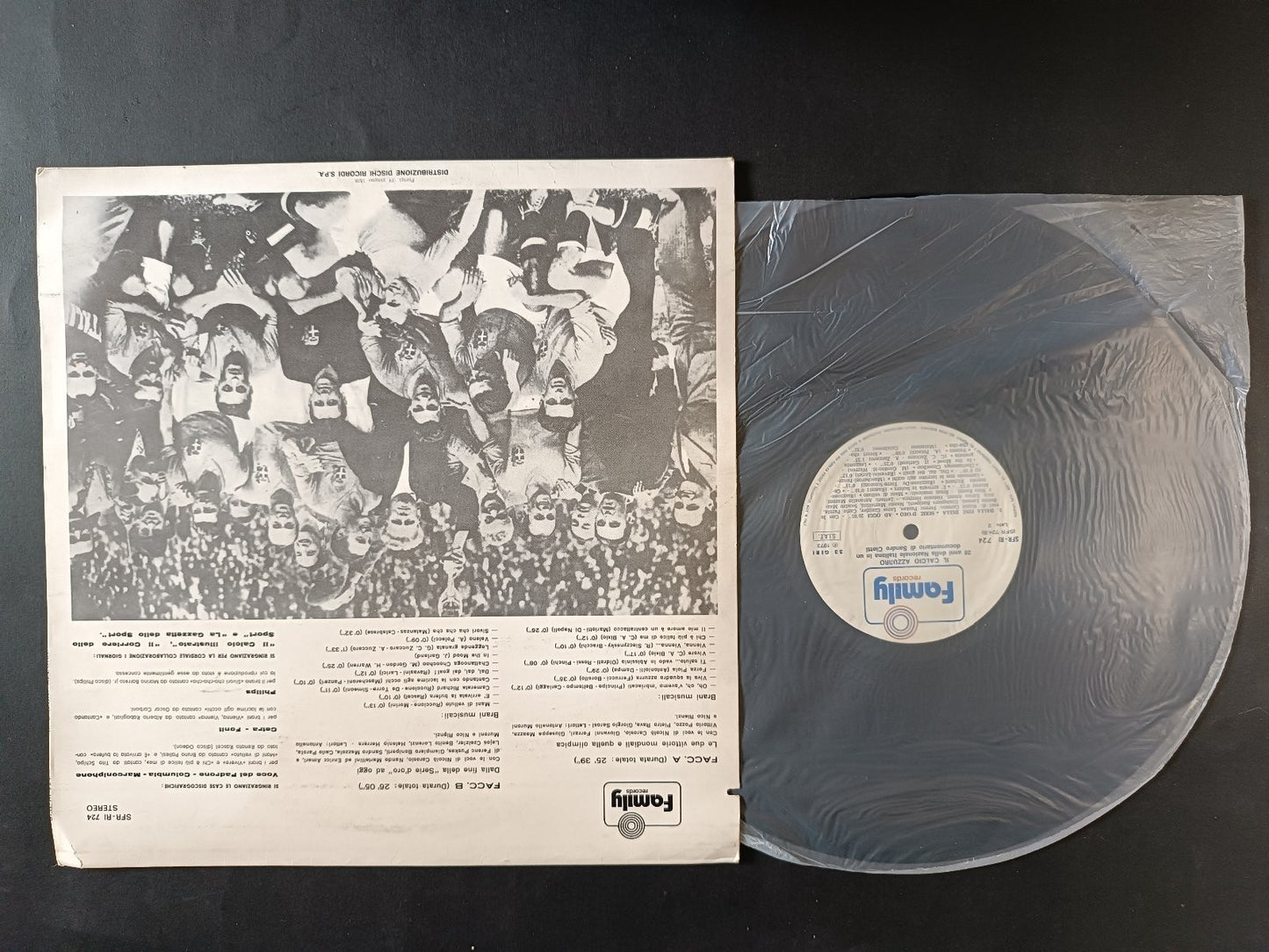 33 vinile Ciotti Il calcio azzurro 28 anni della nazionale LP 1973