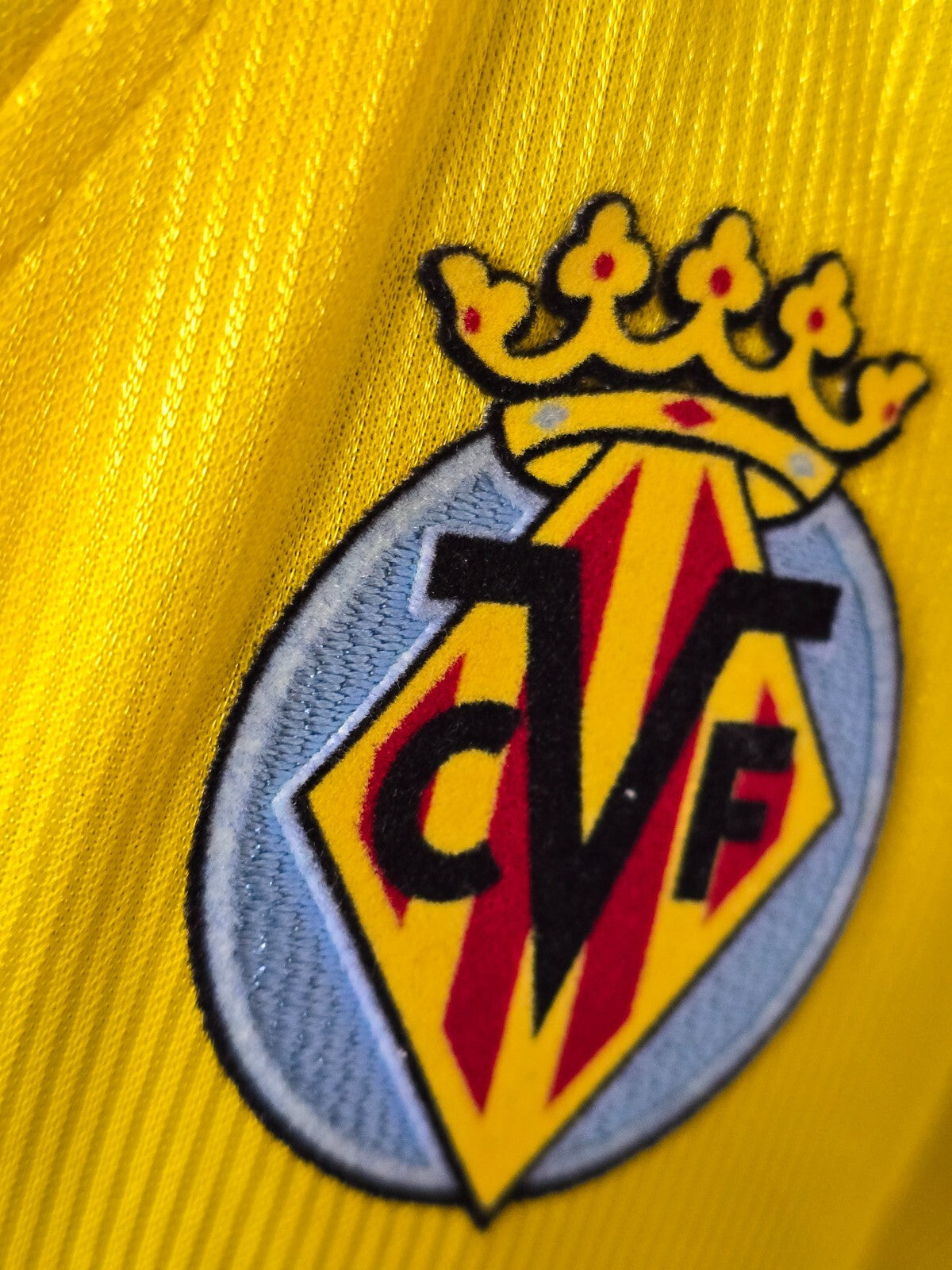 Maglia calcio Kelme Villarreal CF Martín Palermo nr 23 2000/01 tg XXL