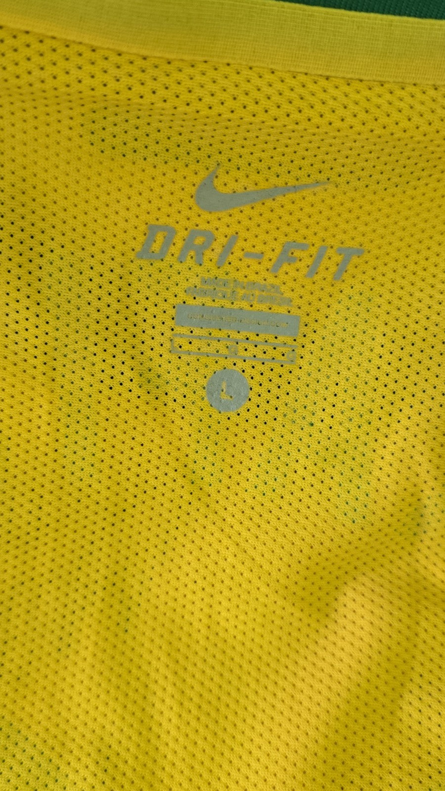 Maglia calcio Nike Brasile camisa brasil home 2010-11 Autografata Signed (9)