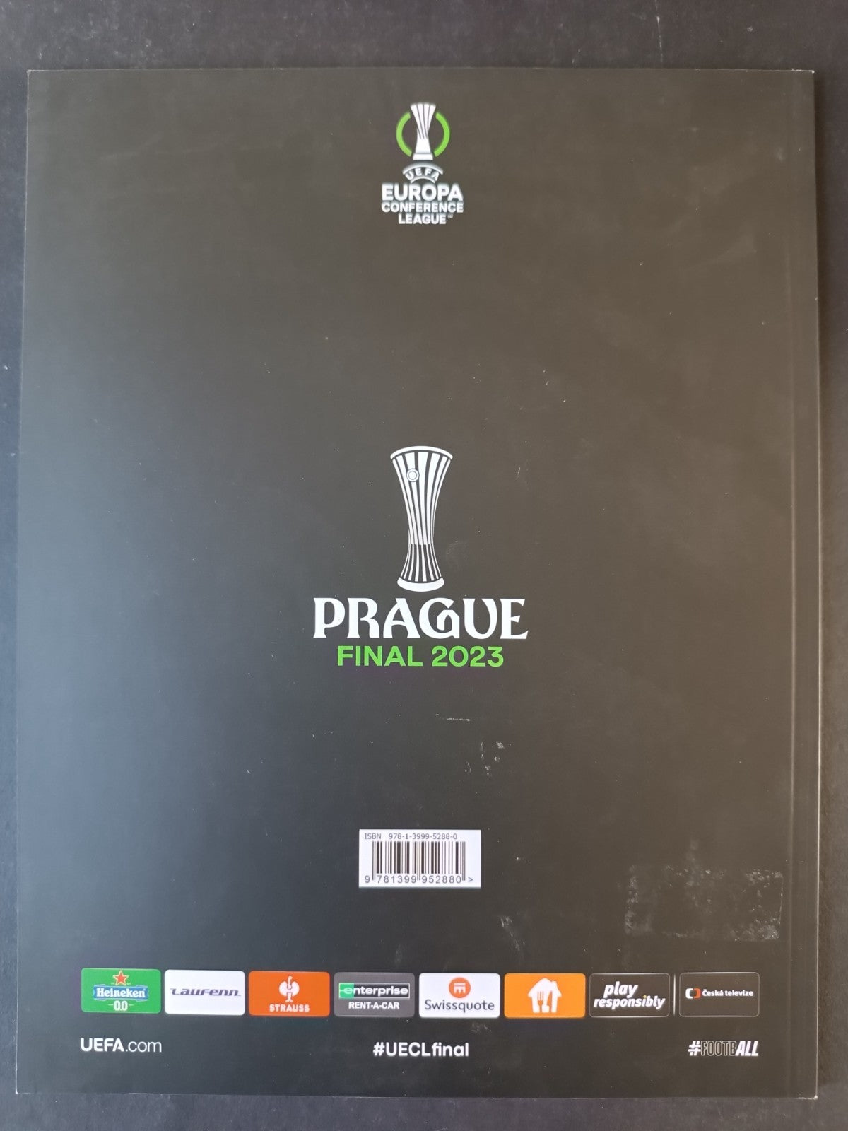 Programma ufficiale Eufa Conference League Prague Final Fiorentina West Ham 2023