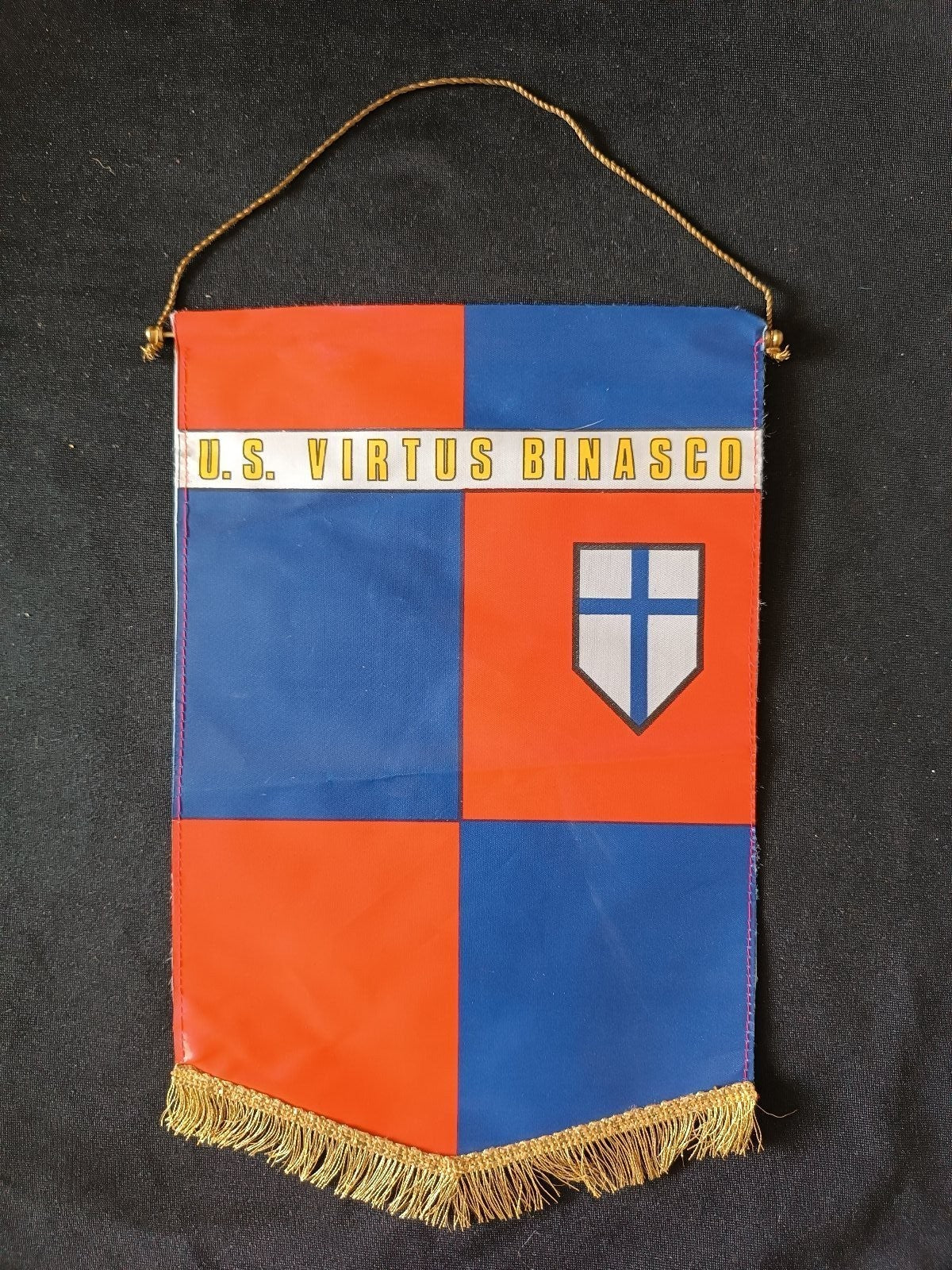 Gagliardetto Pennant Calcio Fondato 1921 Vintage