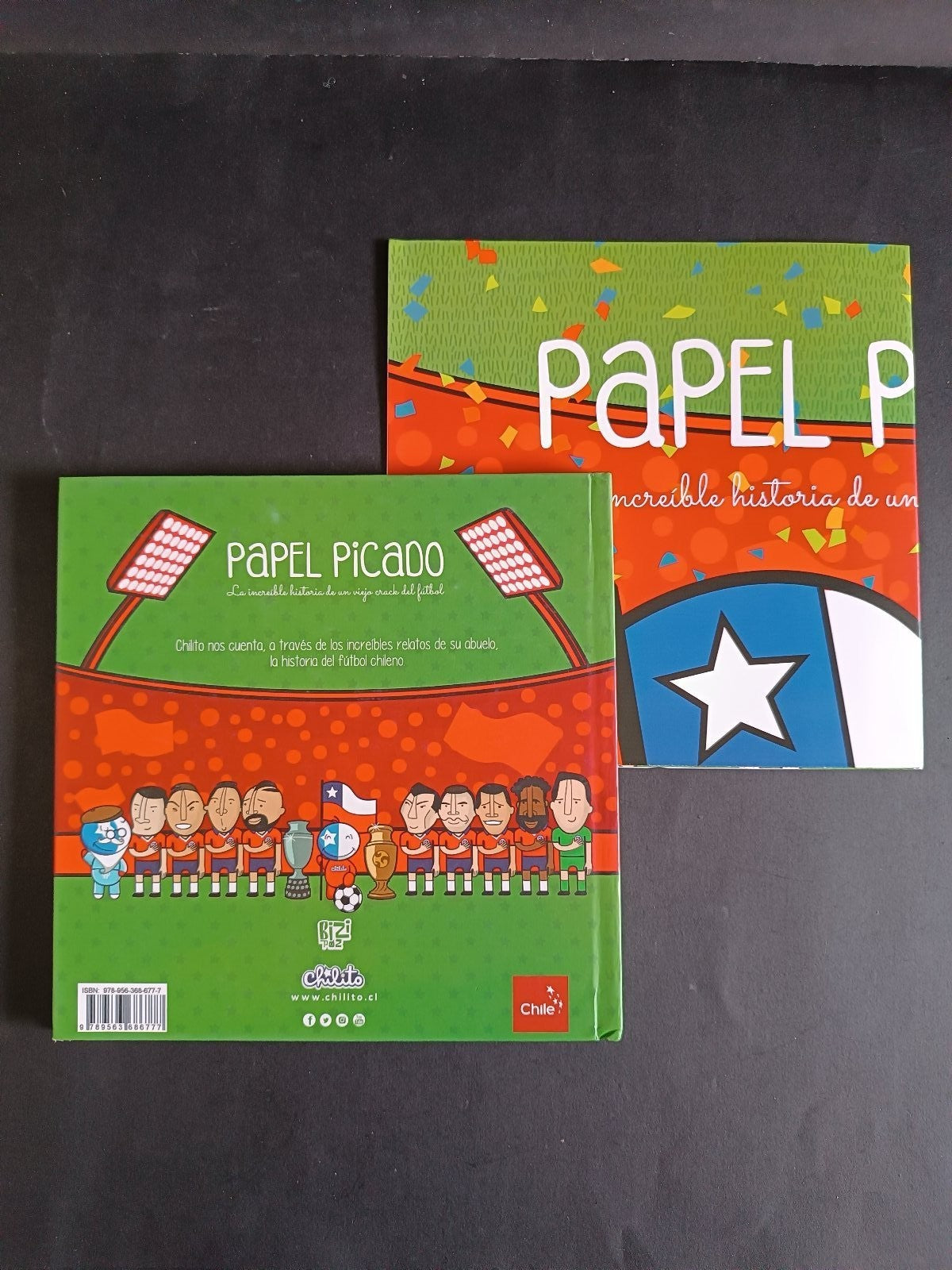 libro Papel Picado Las incredibiles historia de un viejo creck del futbol