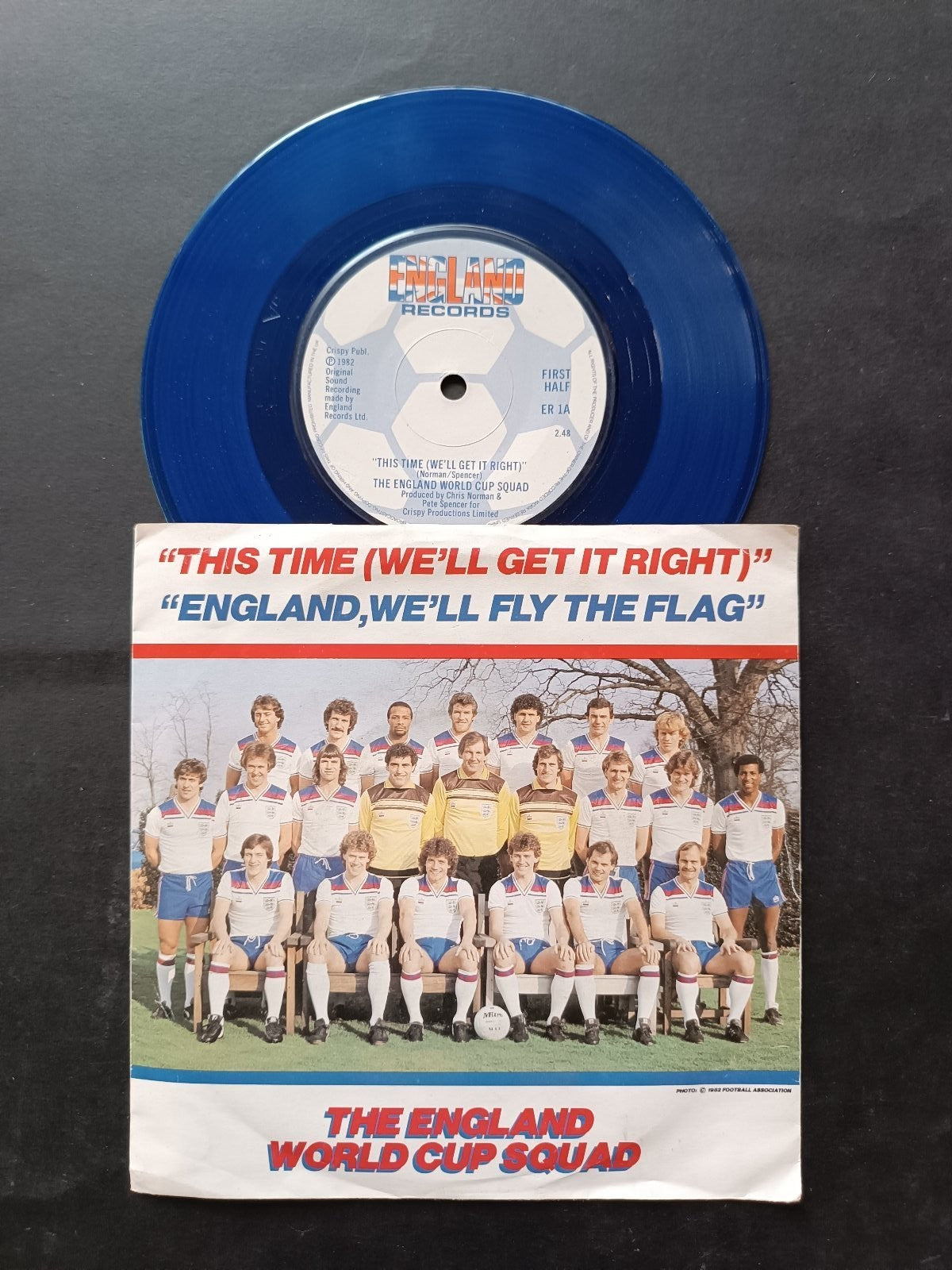 Vinile 45 giri England World Cup Squad This Time (We'll Get It Right)