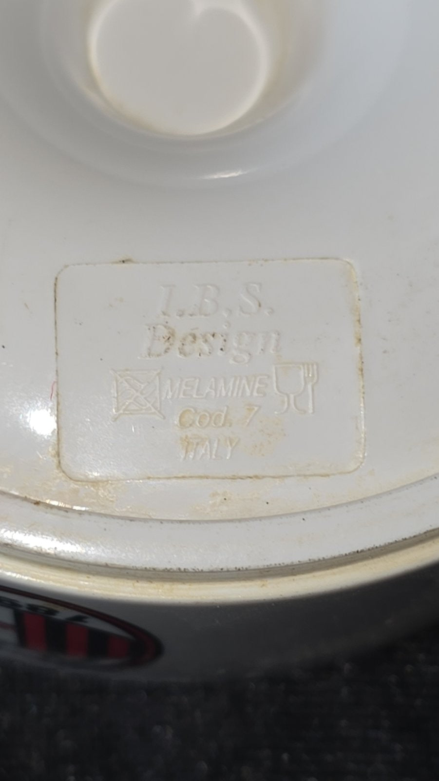 AC MILAN posacenere in plastica anni 70/80 made in italy