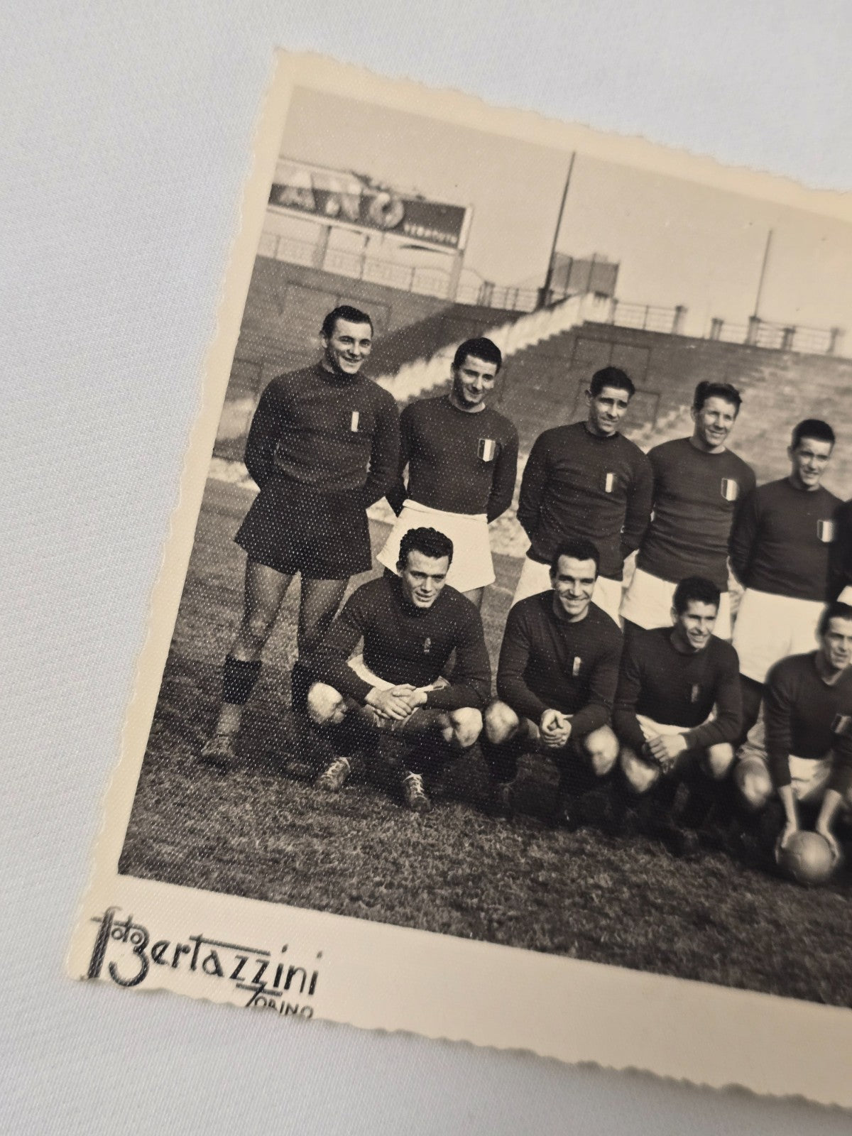 F.C. Grande TORINO foto originale Bertazzini formazione 1945/46 V. Mazzola