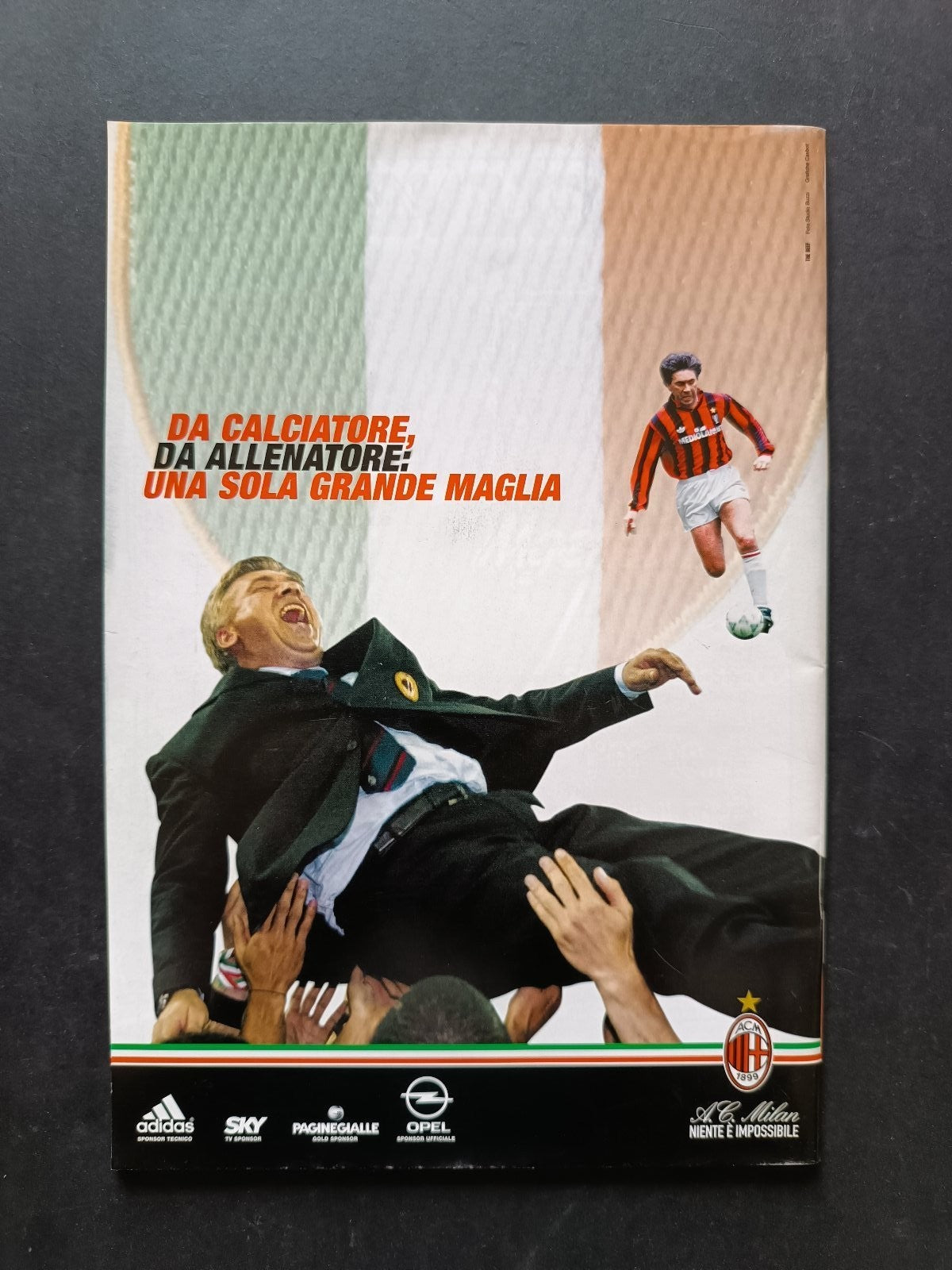 programma Ufficiale MILAN JUVENTUS Trofeo Luigi Berlusconi 2004