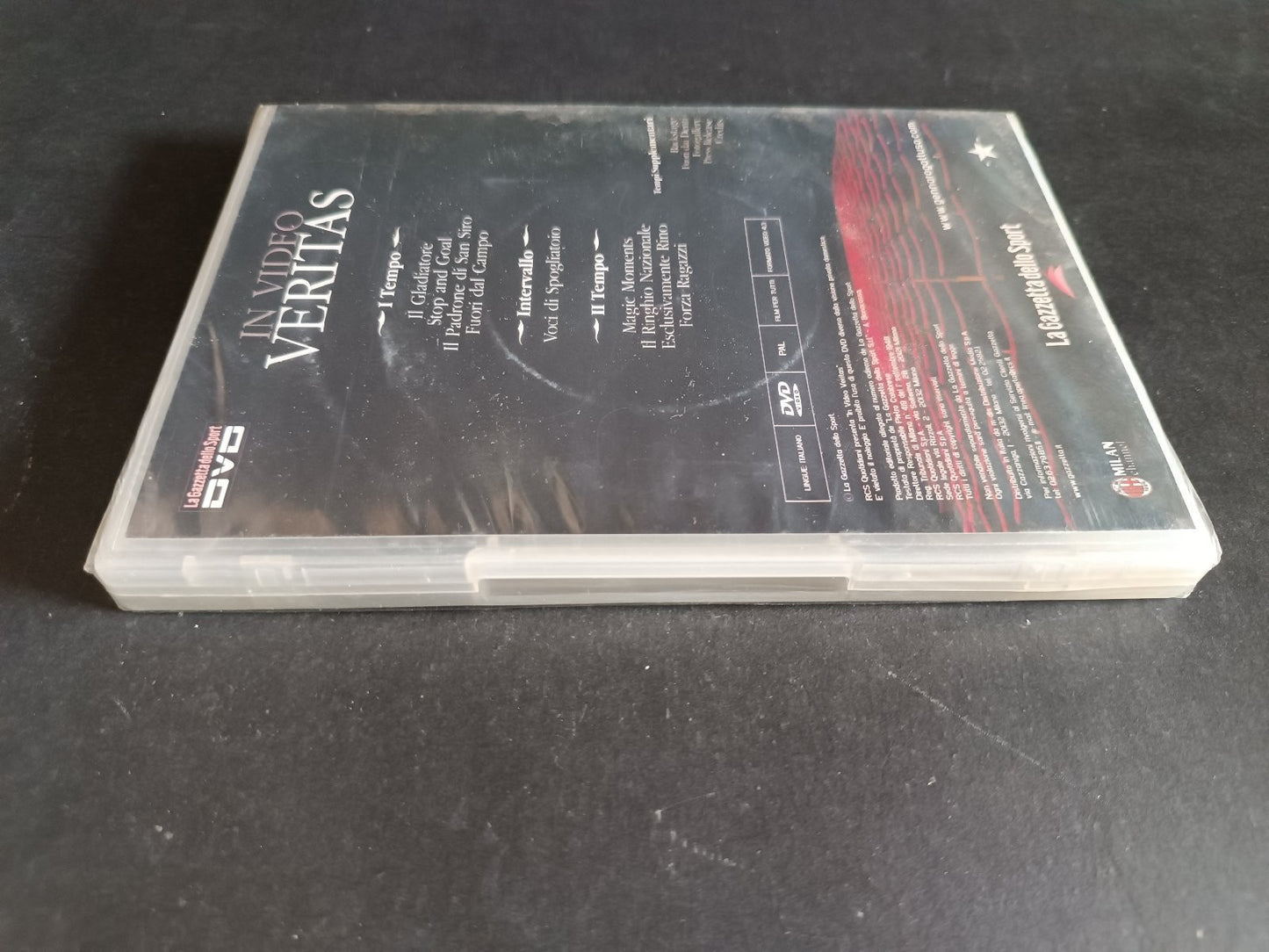 dvd IN VIDEO VERITAS - GATTUSO n 8 - Gazzetta dello Sport (blisterato)