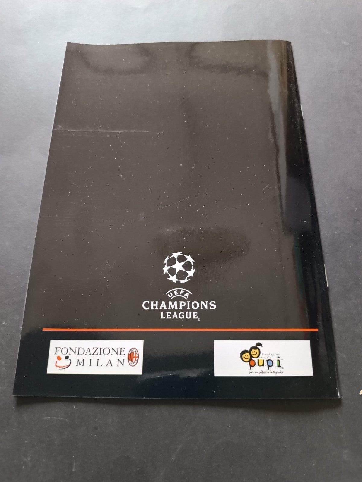 programma Ufficiale Champions League MILAN INTER 6 aprile 2005