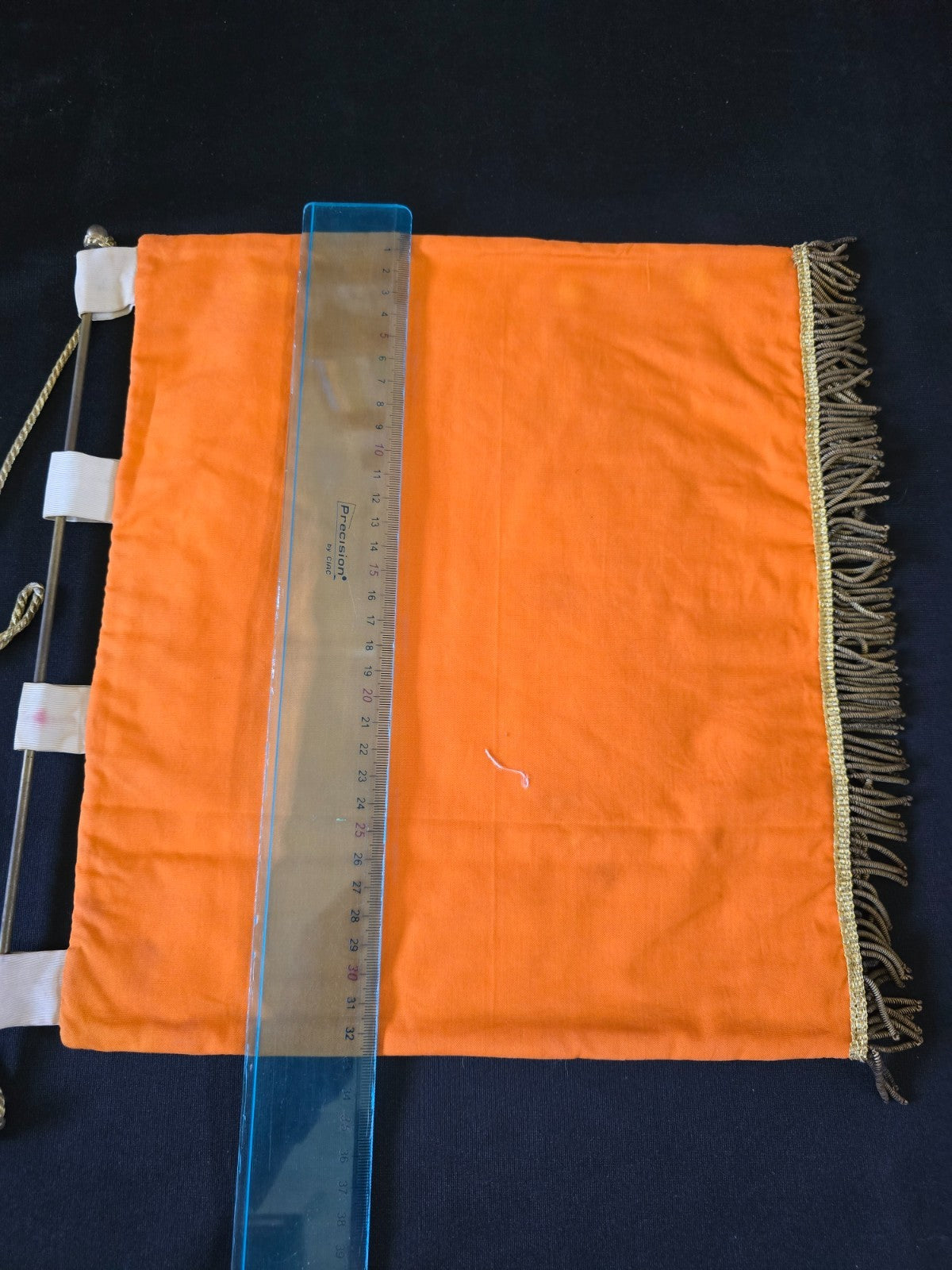 Gagliardetto Pennant ricamato ORANSODA Pallacanestro Cantù bASKET ORIGINALE '70