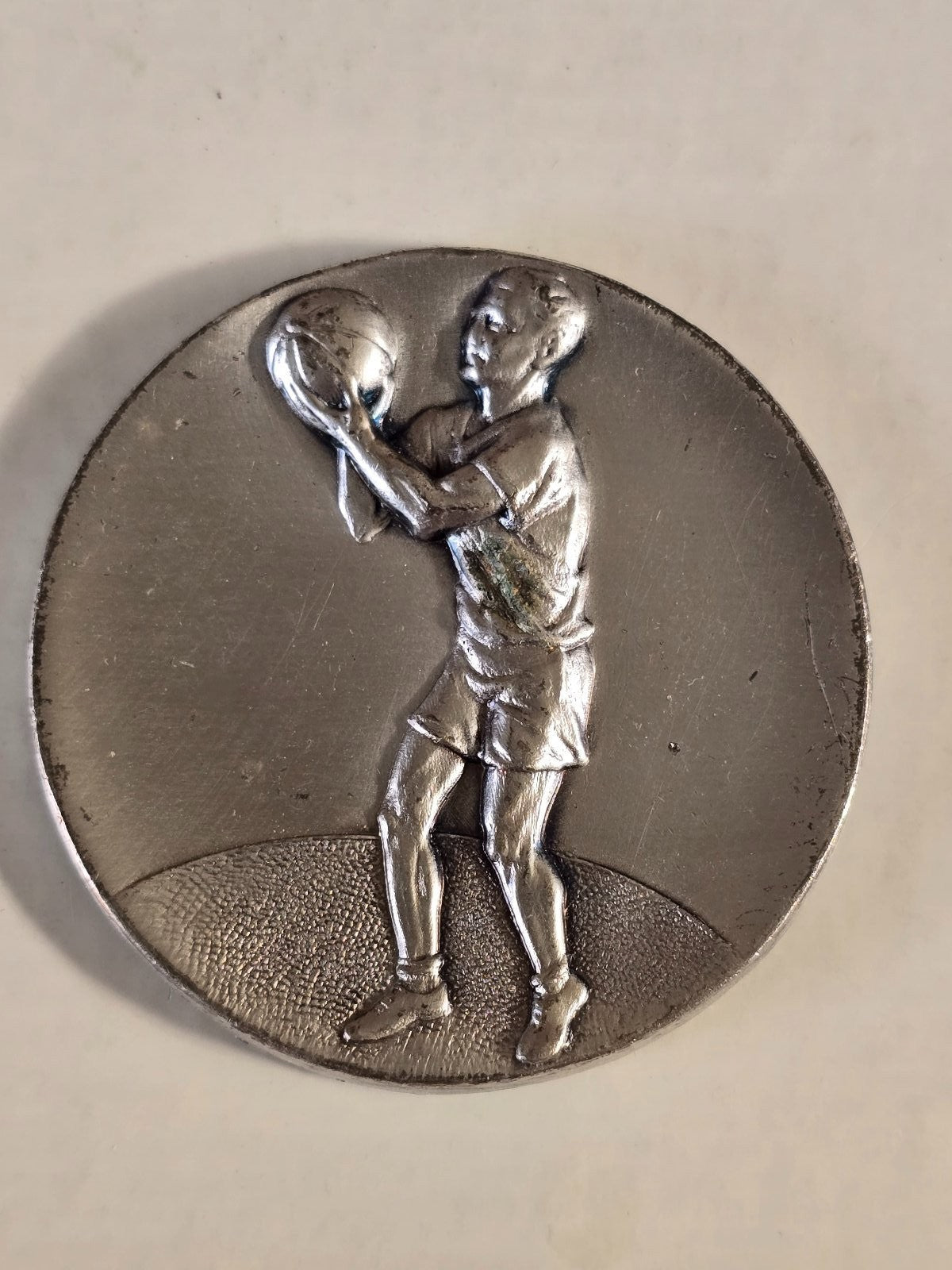 medaglia gara Coppa Korak originale FC Bamberg Mobilquattro Milano Basket 1973