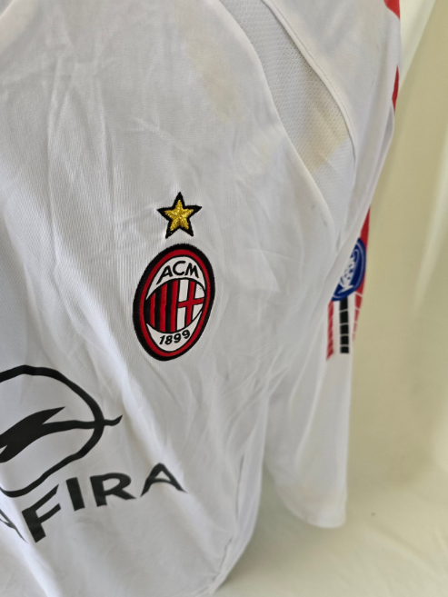 Maglia calcio AC Milan #46 Marzoratti 2005 Match Worn