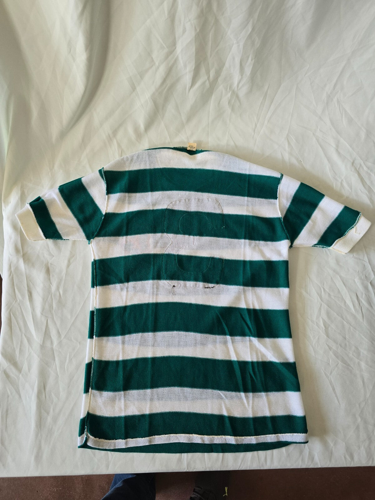 Maglia vintage calcio Sporting Lisbona in lanetta nr 3 tg m