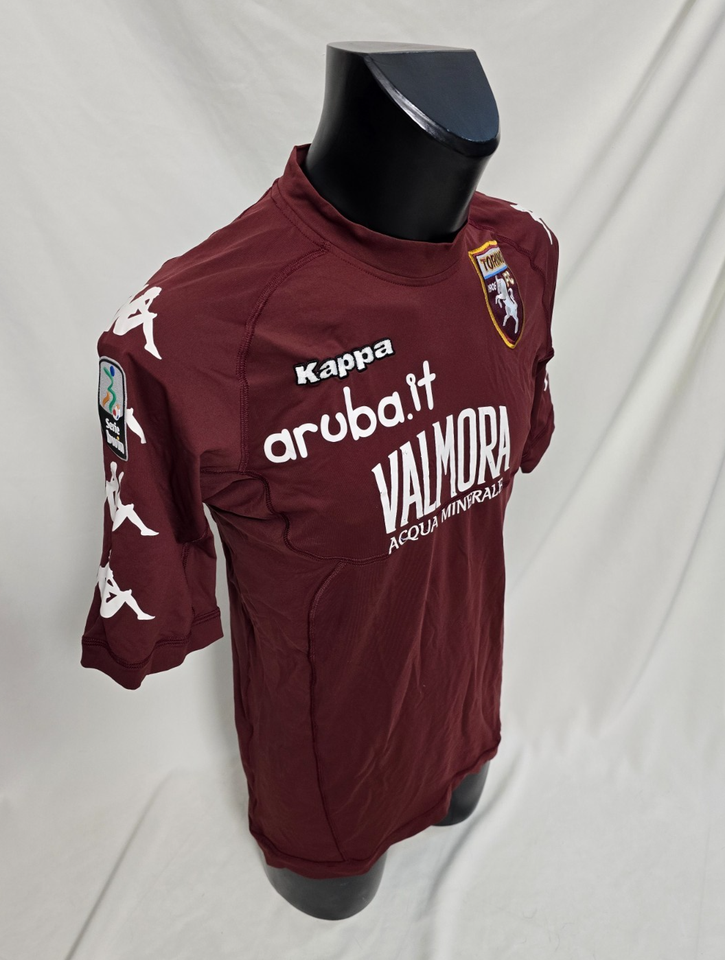 maglia camiseta Torino Kappa Gara Valmora nr 7 Antenucci toppa BWIND TG XL