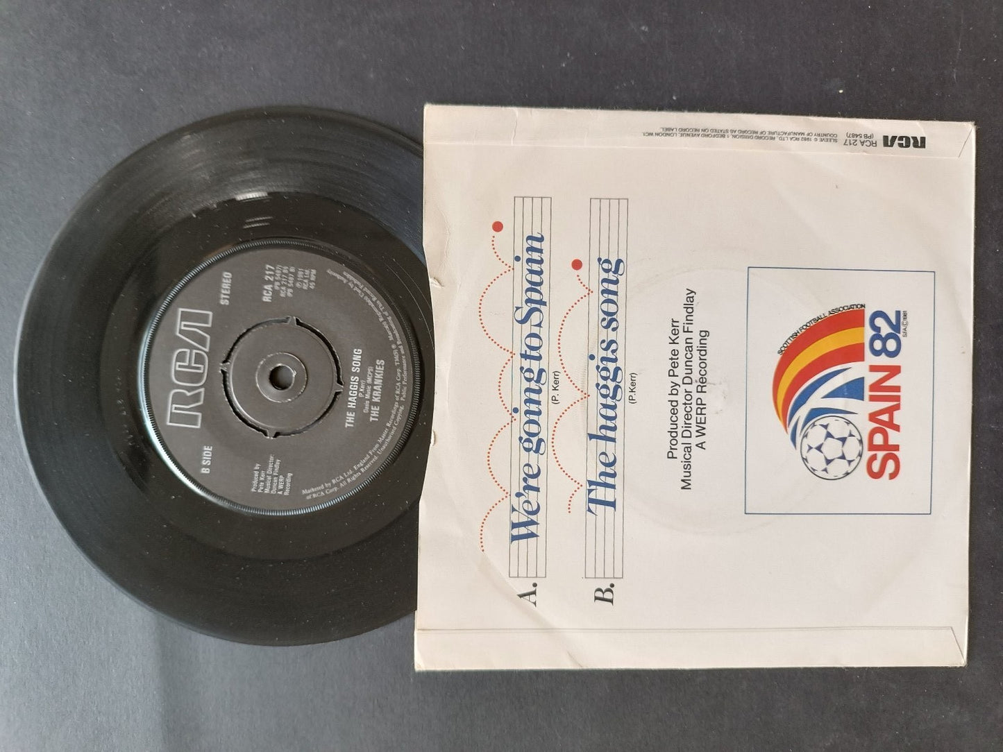 Vinile 45 giri WE'RE GOING TO SPAIN Spain 82