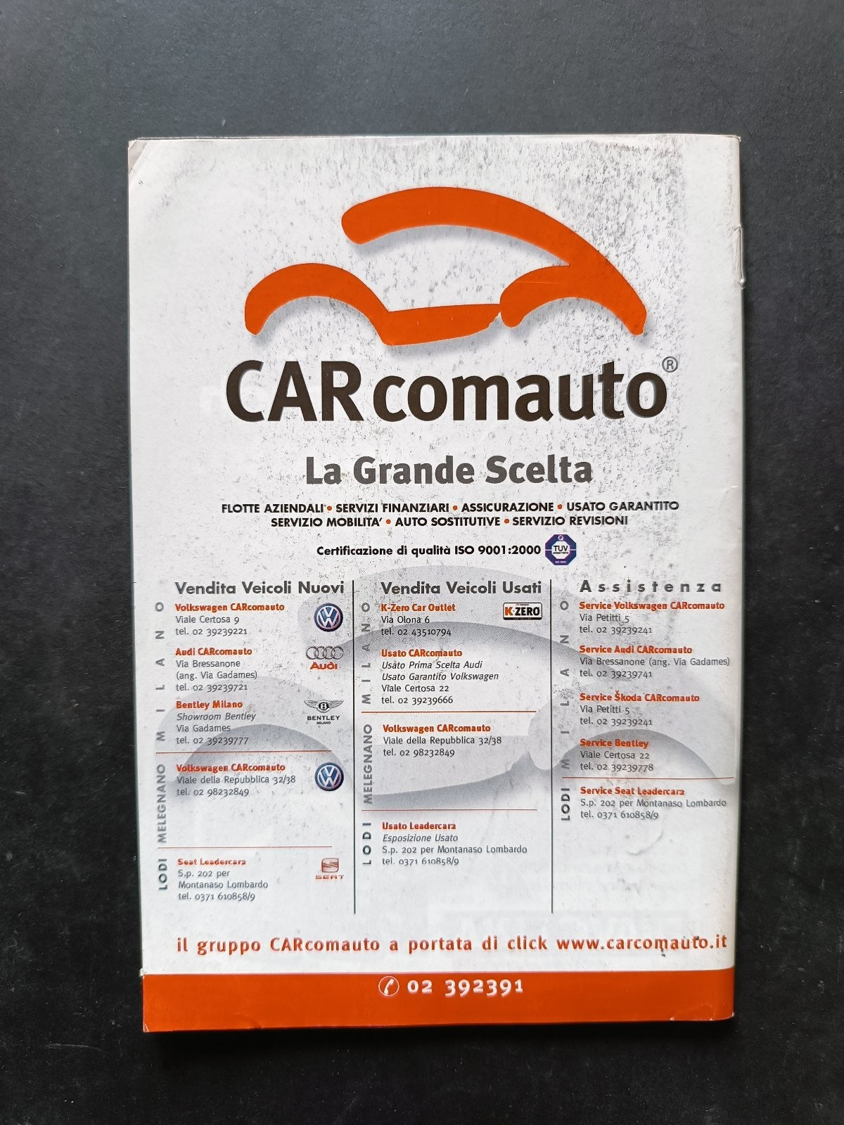 programma Ufficiale MILAN TORINO 10 dicembre 2006