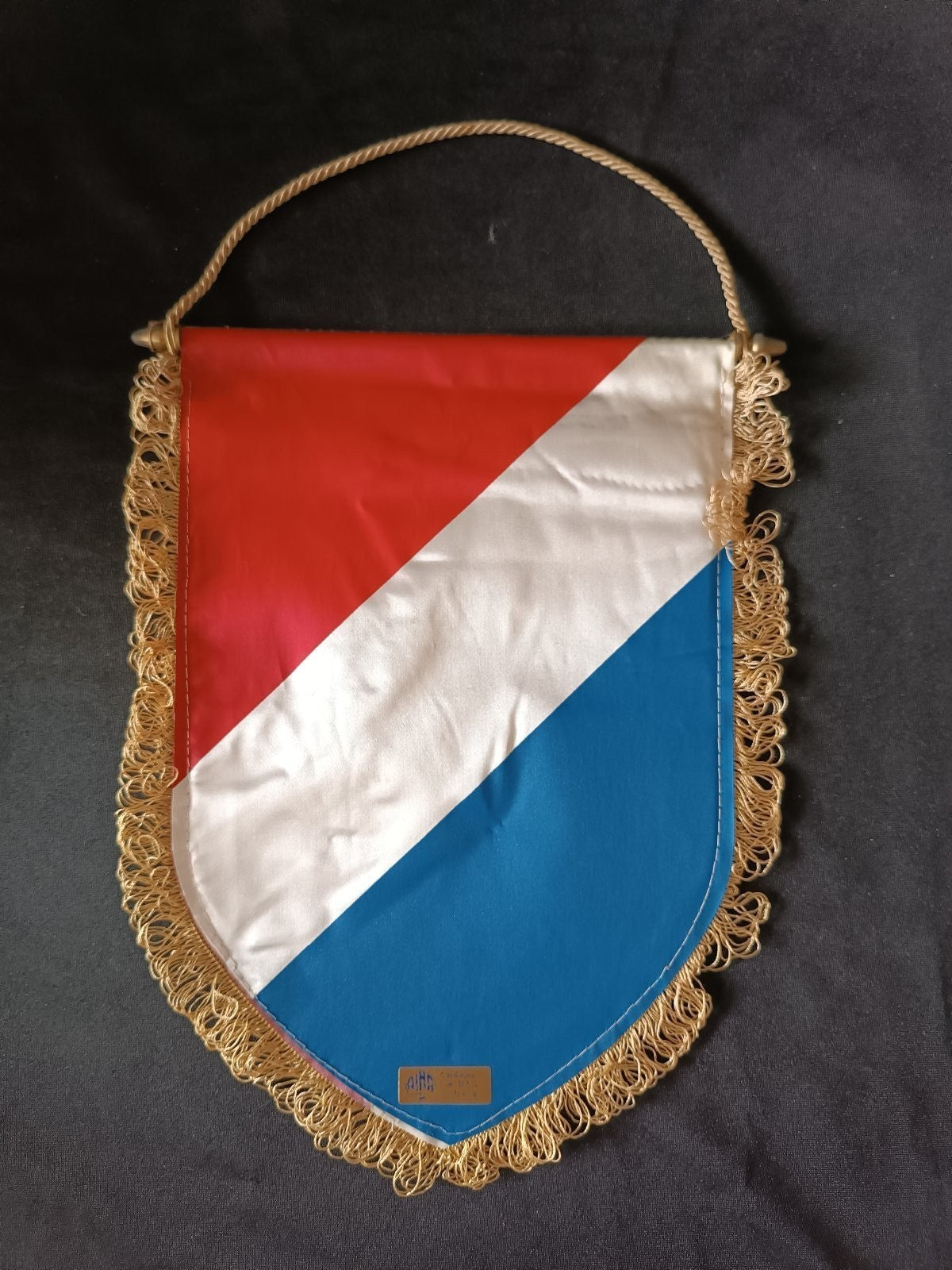 Gagliardetto Pennant A.C. Asti T.S.C. Italia Calcio Vintage