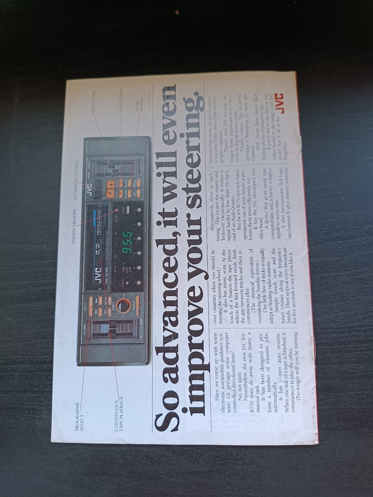 programma calcio Arsenal V Oxford 20th 1986