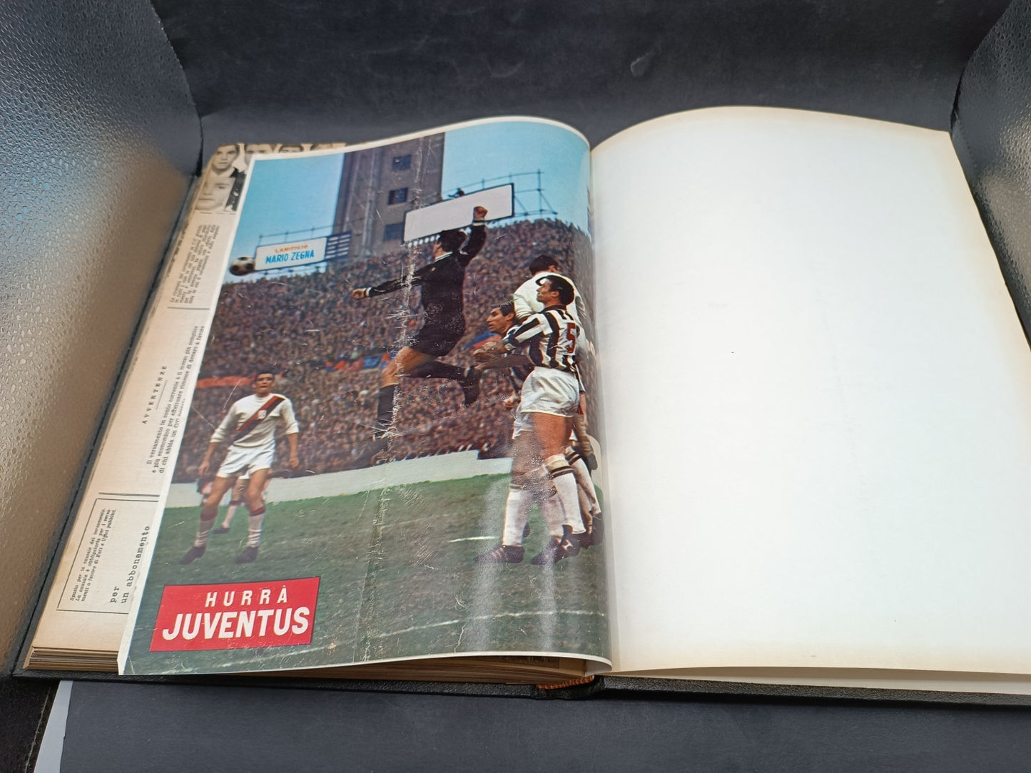 Annata rilegata rivista Hurra Juventus anno 1966
