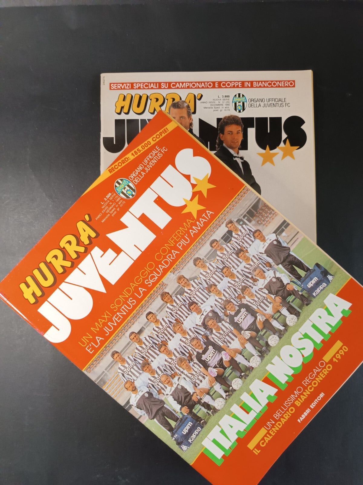 Annata completa rivistaa HURRA JUVENTUS 1990