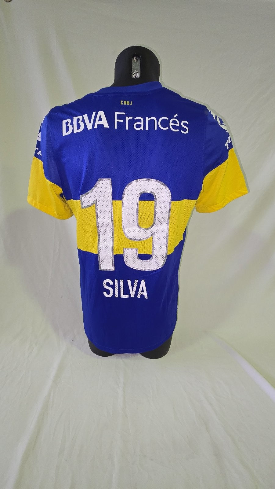 Maglia Camiseta Calcio Nike Boca Juniors 13/14 nr 19 SILVA home tg L (D)