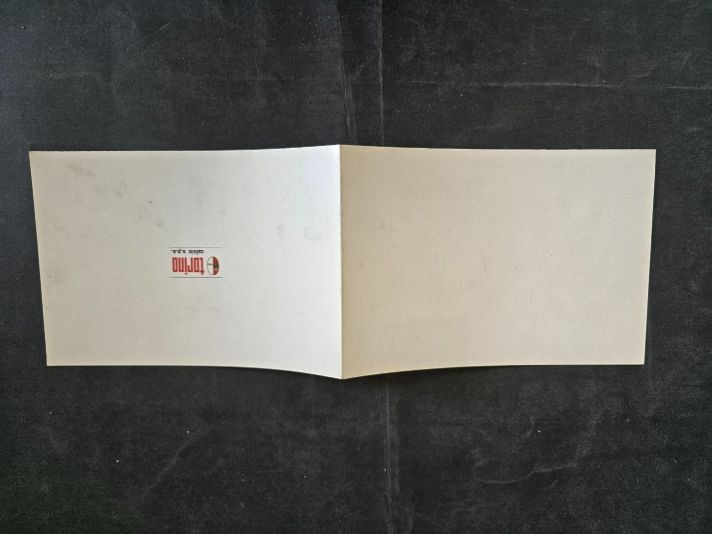 Cartolina Pieghevole Autografi stampati Torino Calcio 1973/74 ufficiale