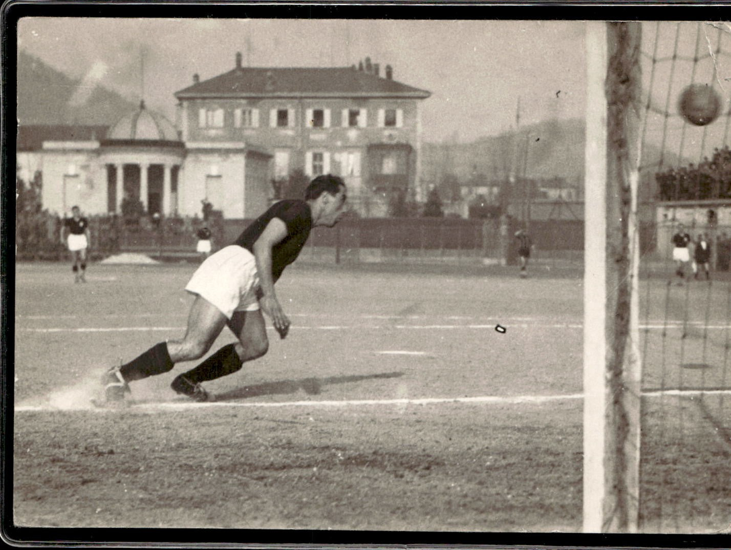 cartolina postcard calcio Capra