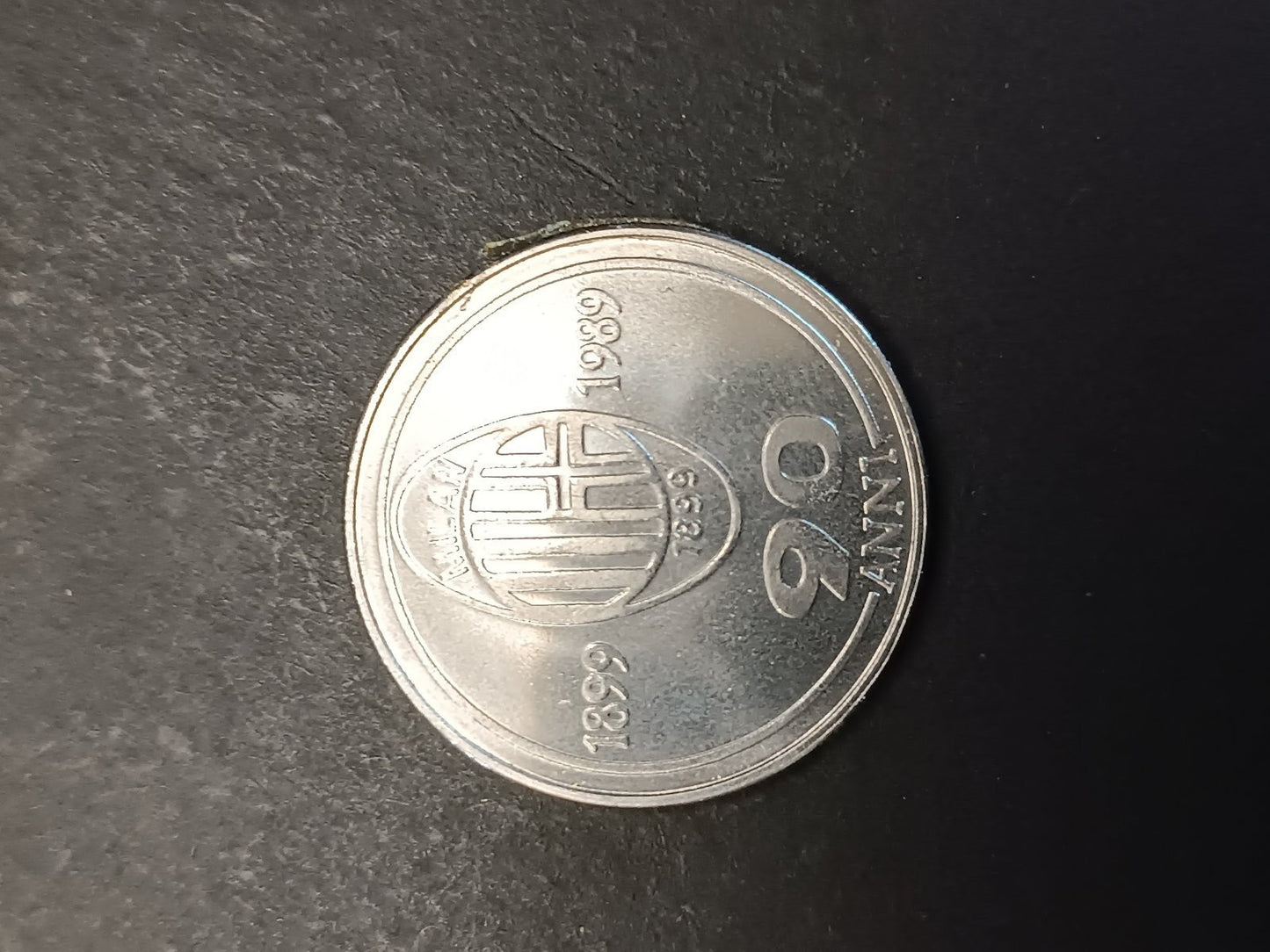 A.C.Milan medaglia 90 anni Coppa intercontinentale Tokio 1989