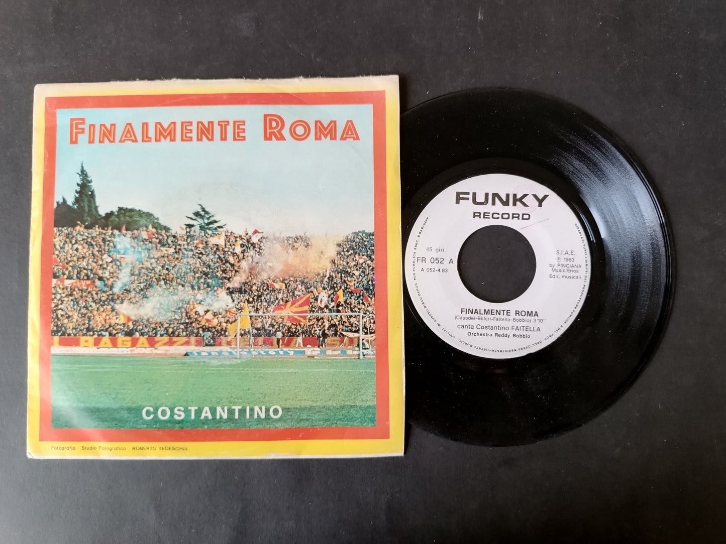 Vinile 45 giri FINALMENTE ROMA