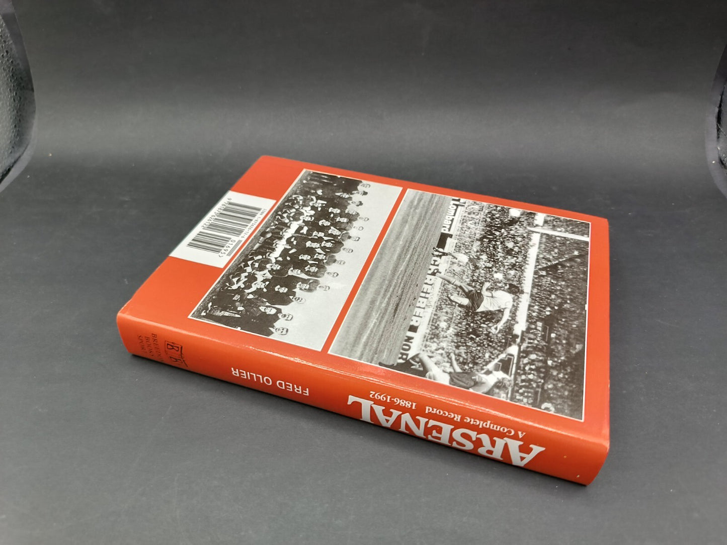 Libro Arsenal A complete record 1886-1992 Fred Ollier