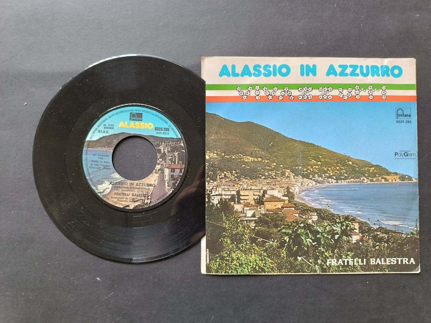 Vinile 45 giri ALASSIO IN AZZURRO