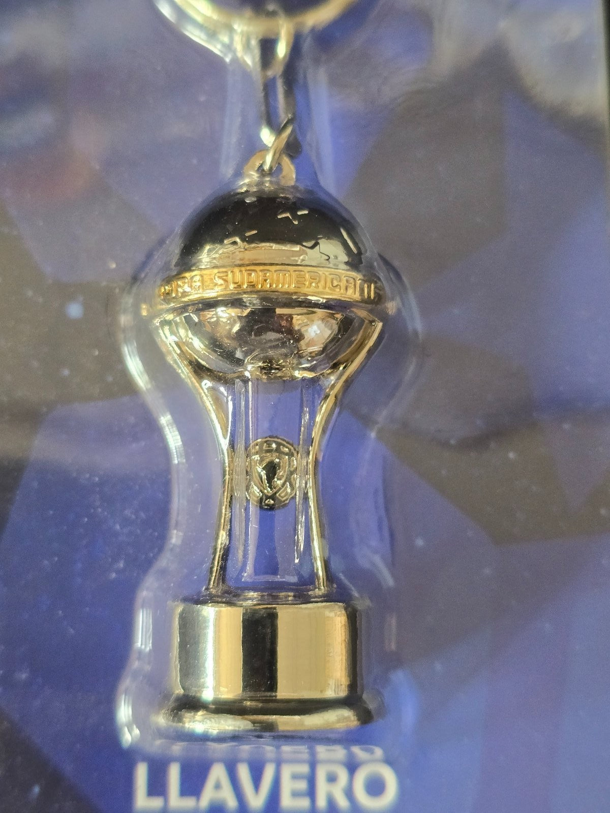 Portachiavi Keychain trofeo COPA AMERICA in metallo sigillato