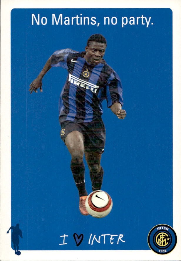 Cartolina calcio calciatore Inter Francesco Toldo con autografo stampato