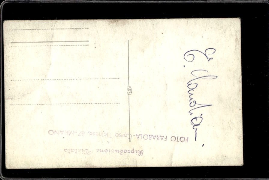 Cartolina Candiani Inter Enrico Candiani fine anni '30