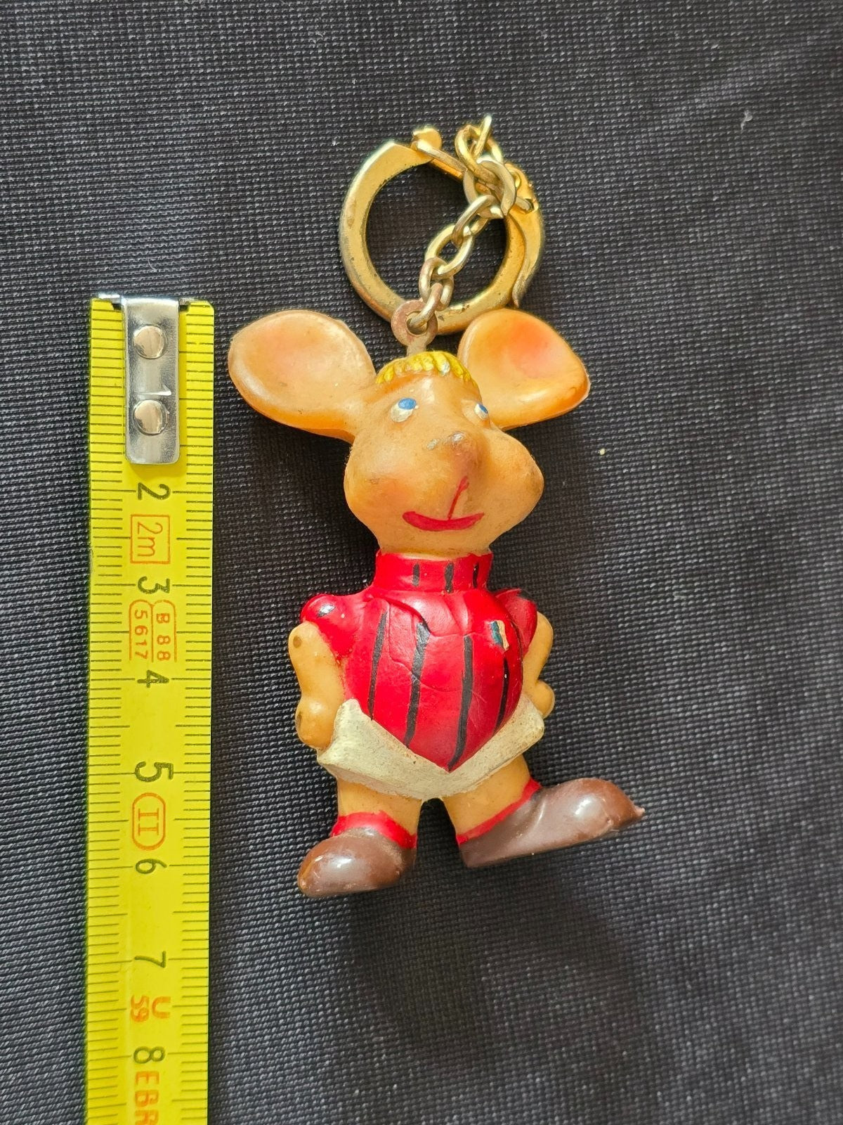portachiavi Keychain AC MILAN campione d'italia TOPO GIGIO perego