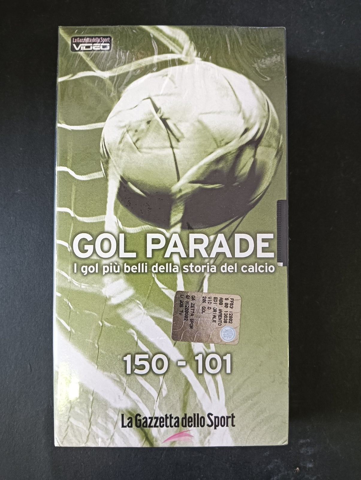 VHS GOL PARADE I GOL PIU' BELLI DELLA STORIA DEL CALCIO 150-101 Gazzetta Sport