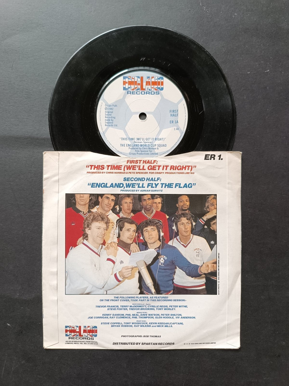 Vinile 45 giri THIS TIME WE'LL GET IT RIGHT ENGLAND