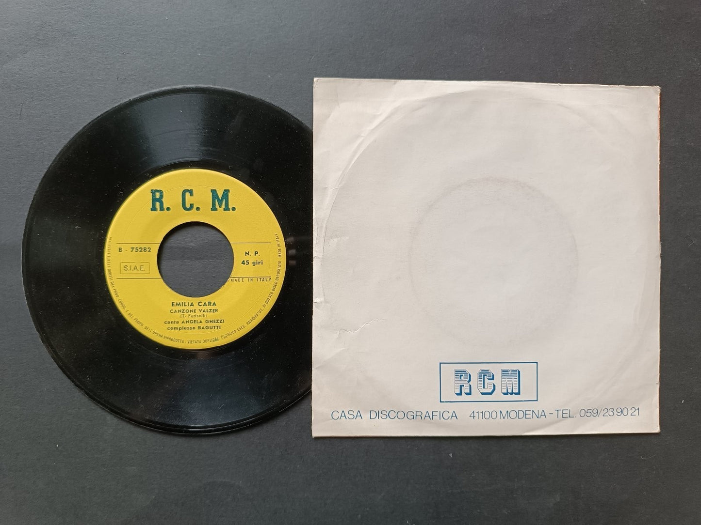 Vinile 45 giri FORZA MODENA