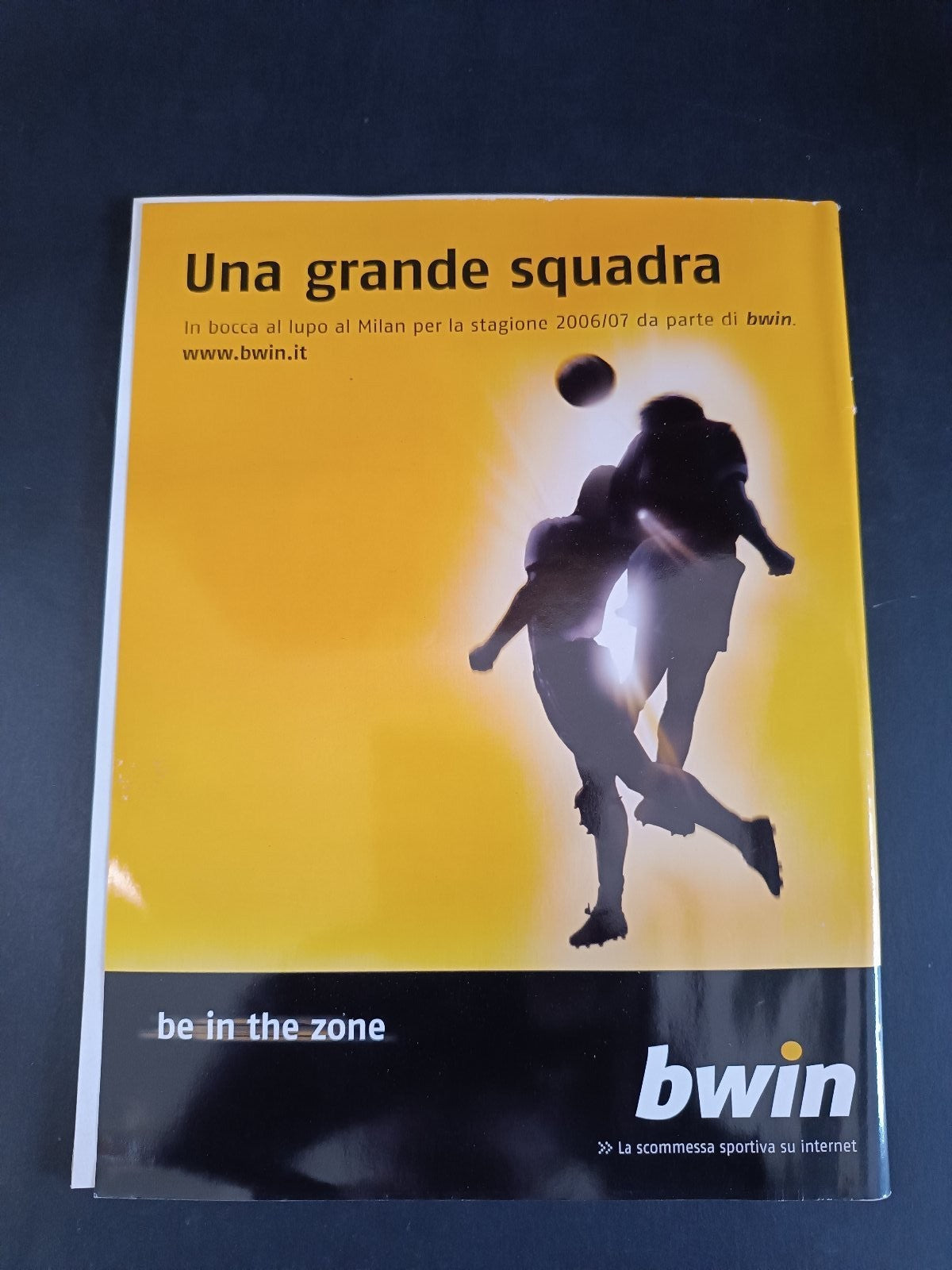 rivista FORZA MILAN - anno 2006 - n 9 Inzaghi (con poster)