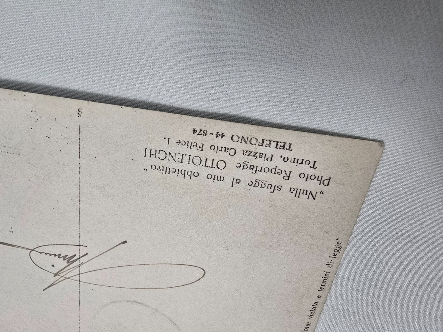 F.C. TORINO foto originale Ottolenghi formazione campione d'Italia 1926-27