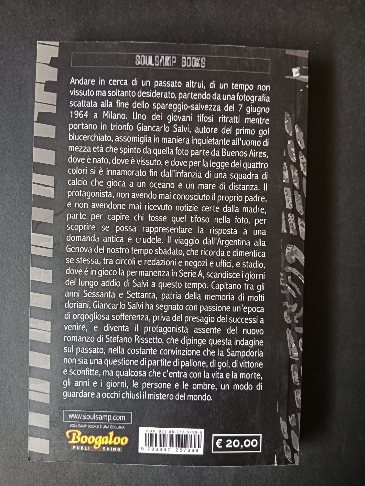 Libro MILONGA DEL CAPITANO SALVI Stefano Rissetto - SOULSAMP BOOKS