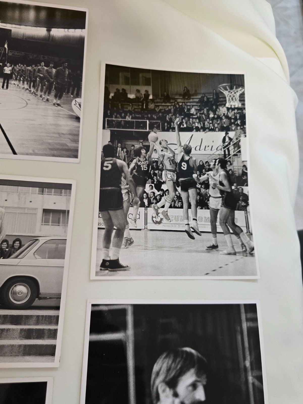 Basket Simmenthal Milano IGNIS Varese Jugoplastika e Rubin varie foto anni 70